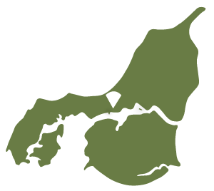 Kort over Nordjylland